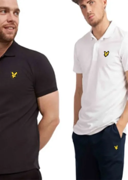 2025 Summer Brand Top Short sleeve men's women's Cotton LYLE T-shirt polo Eagle Logo Embroidery Leisure Business Sports dress