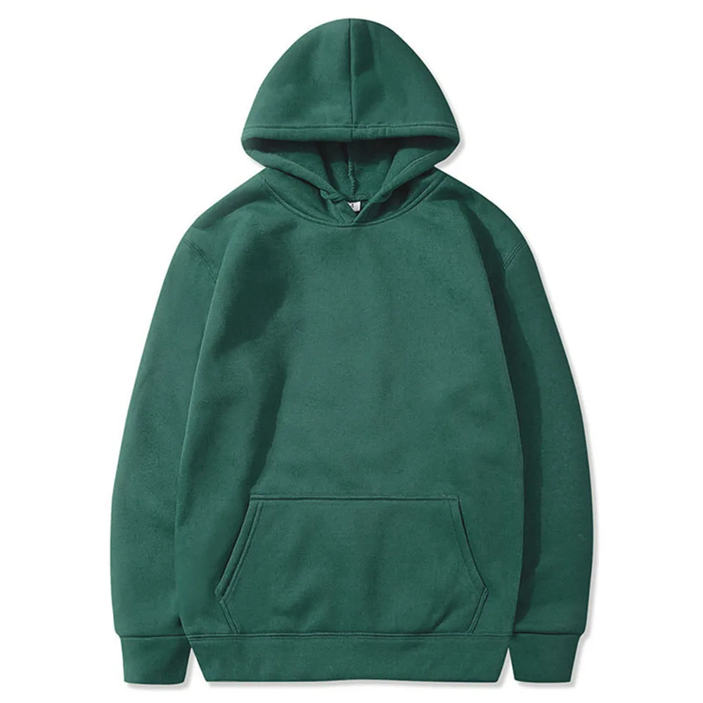 Solid color Hoodies Men Sweatshirts Women Fashion Long Sleeve Hoodie Unisex Hooded Streetwear - Image 4