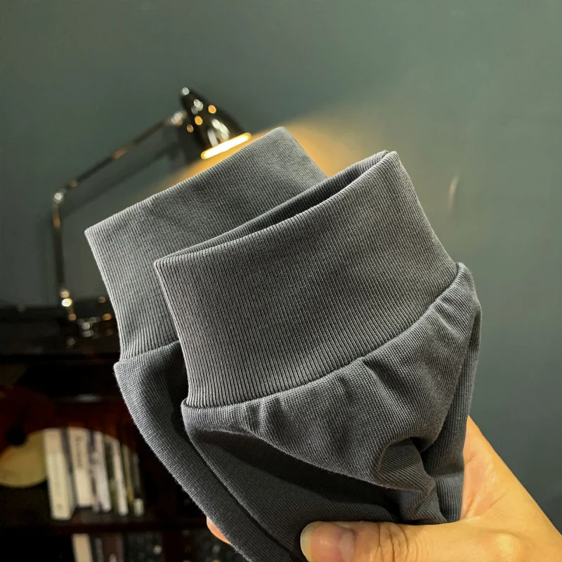 Loose long sleeved-shirt men's autumn new trend printed round neck casual sweatshirt - Image 3