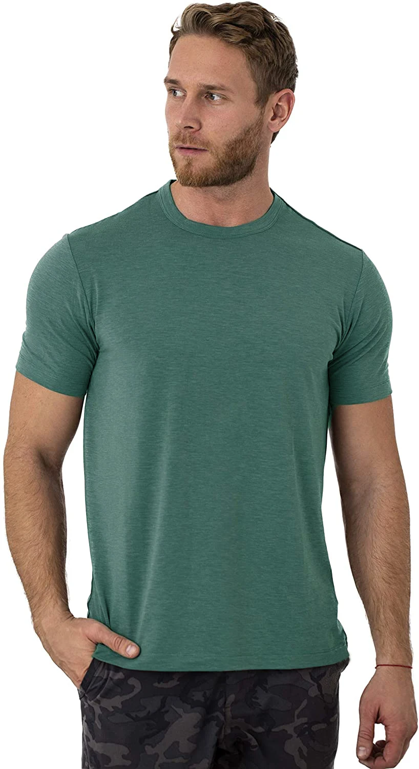 100% Merino Wool T Shirt Men Merino Wool T Shirt Base Layer Merino Wool Shirt Soft Wicking Breathable Anti-Odor No-itch USA Size - Image 3