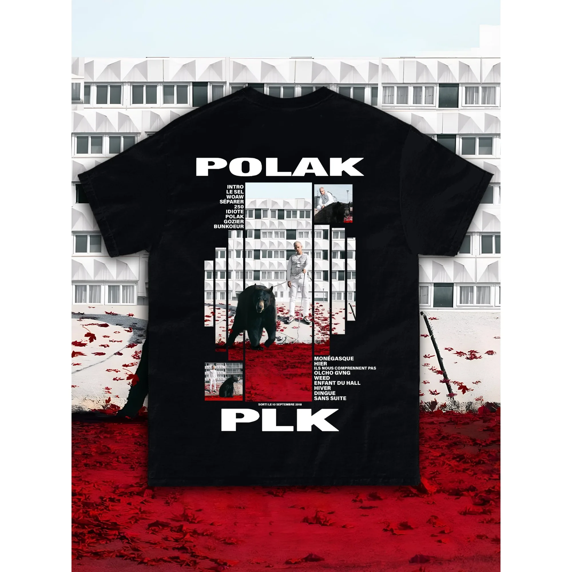 PLK Summer Tops T-shirts for Men New in Tops and T-shirts Cotton Men's Clothing Y2k Oversized GYM Graphic Sexmachine Vintage
