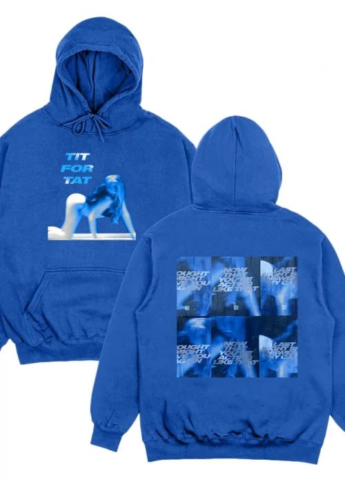 Tate McRae TIT FOR TAT New Album Hoodies Women Men New Fashion Long Sleeve Clothing Fall Unisex Harajuku Y2K Pullover Streetwear